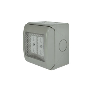 Casquete Hidrobox Interruptor Doble 10/16A Lexo