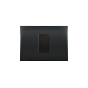 Interruptor Andes Simple 9/12 10A 250V Black Armado Lexo