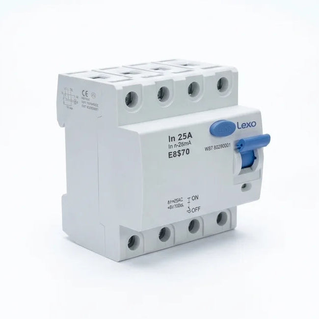 Interruptor Diferencial 4x25A 300mA Tipo AC Lexo