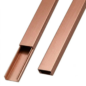 Canaleta PVC 20x10x2000mm Color Madera Kalop