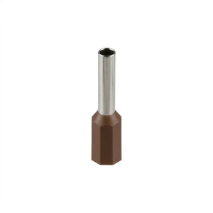 Terminal Ferrul 4Awg 25Mm Cafe Bl 100Und Cnc