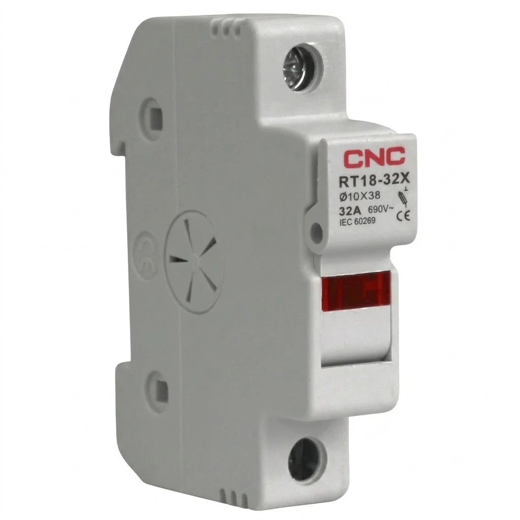 Base Portafusible RT18-32X LED Alarma 1P CNC