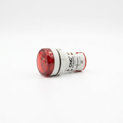 Luz Piloto LED Voltaje Roja AD16-22DV 22MM CNC