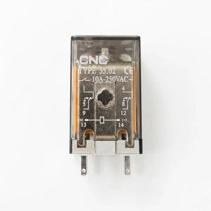 Mini Rele Octal Bob. 220VAC/ Cont. 220 VAC 2NC-2NO Sin Base CNC