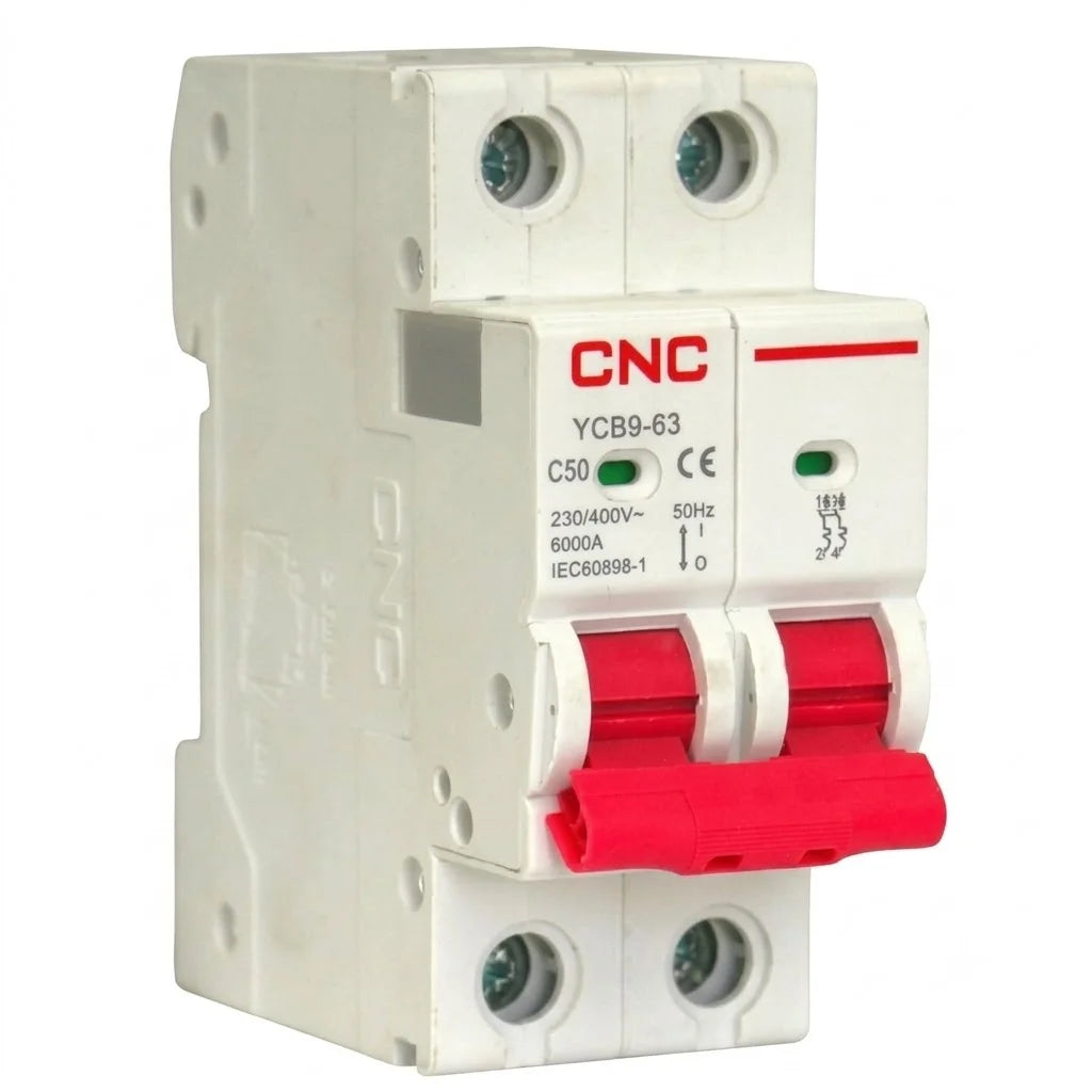Interruptor Automatico 2X50 A C 6KA CNC