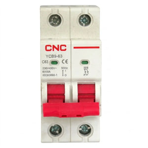 Interruptor Automatico 2X63 A C 6KA CNC