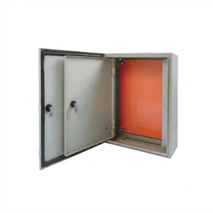 Tablero Metálico 1P 800x600x300mm 7035 IP66 con Chasis CNC