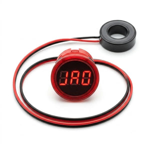 Luz Piloto LED Voltaje & Corriente Roja AD16-22DV 22MM CNC