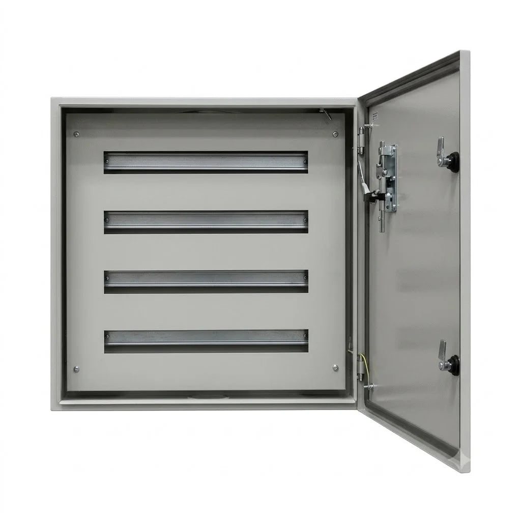 Tablero Metálico 1P 600x400x200mm IP65 con Chasis CNC