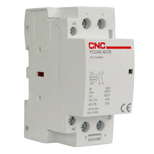 Contactor Modular 2P 40A Bob 220VAC 2NO CNC