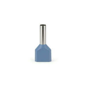 Terminal Ferrul Doble 16Awg 2X1.5mm Gris Bl 100Und Cnc