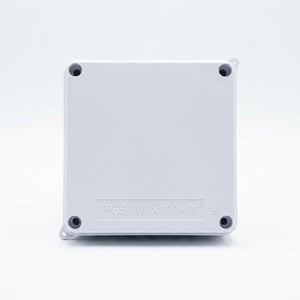 Caja Estanca 100x100x70mm PVC IP65 sin C Globaltronics