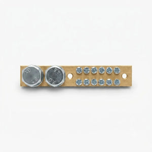 Barra Terminal Bronce 2x6P Globaltronics