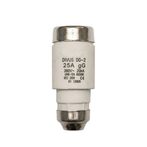 Fusible Neozed 25A 380V 20kA D02 Curva gG