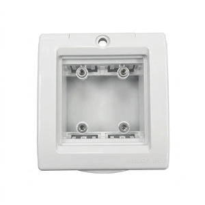 Caja Hydrobox 2 Módulos IP55 Gris Kalop