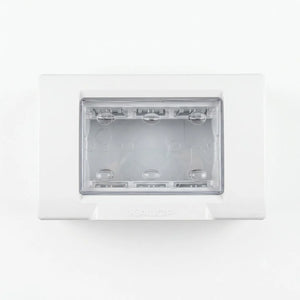 Caja Hydrobox 3 Módulos IP55 Gris Kalop