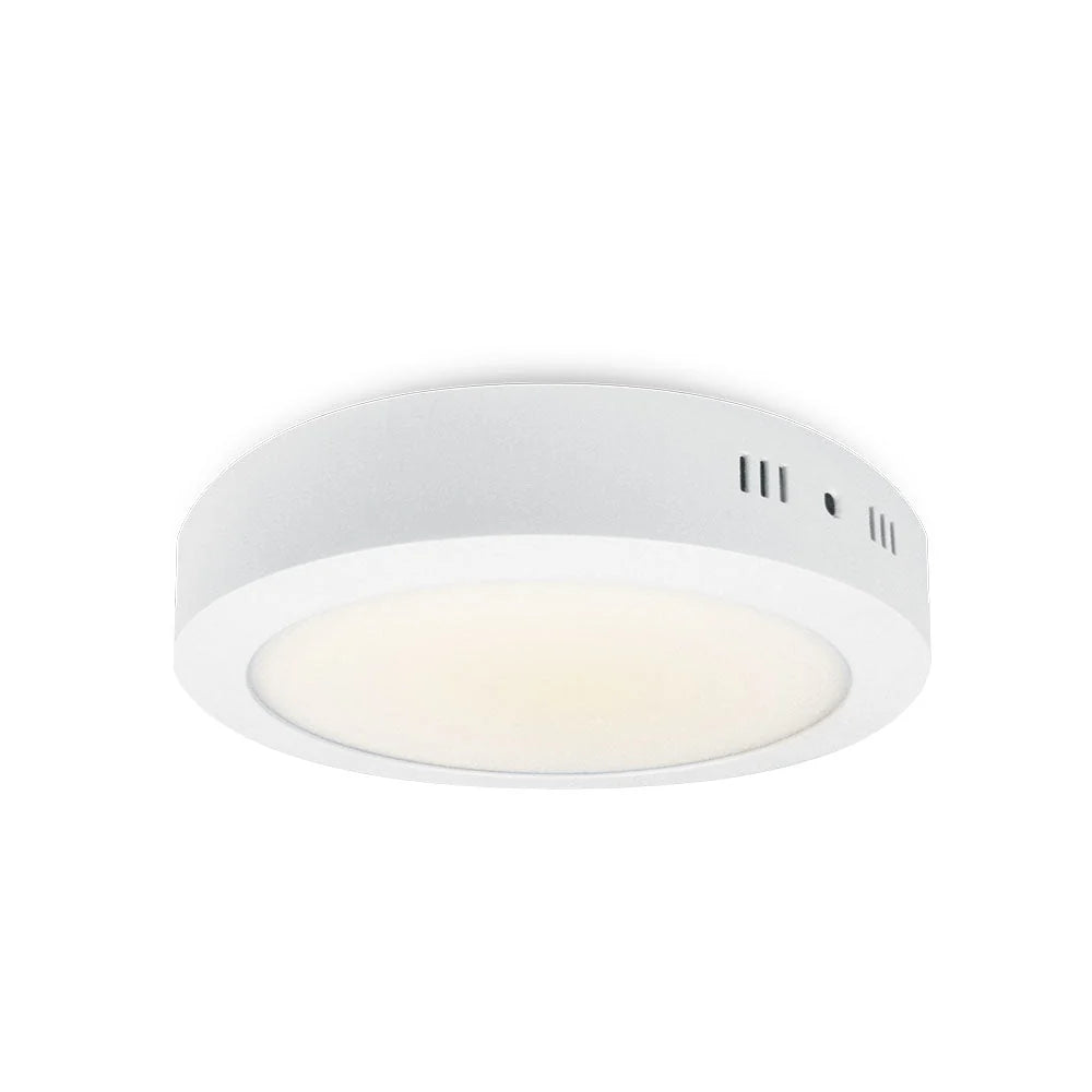 Panel LED Sobrepuesto Redondo 18W Luz Cálida 3000K VKB