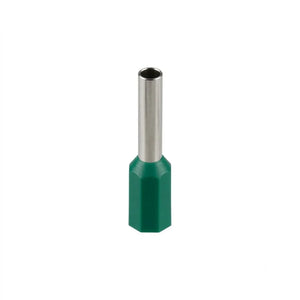 Terminal Ferrul 10 AWG 6 MM Verde Bl 100 CNC