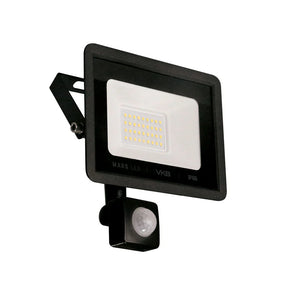 Proyector LED 30W con Sensor Luz Fría 6500K IP65 VKB