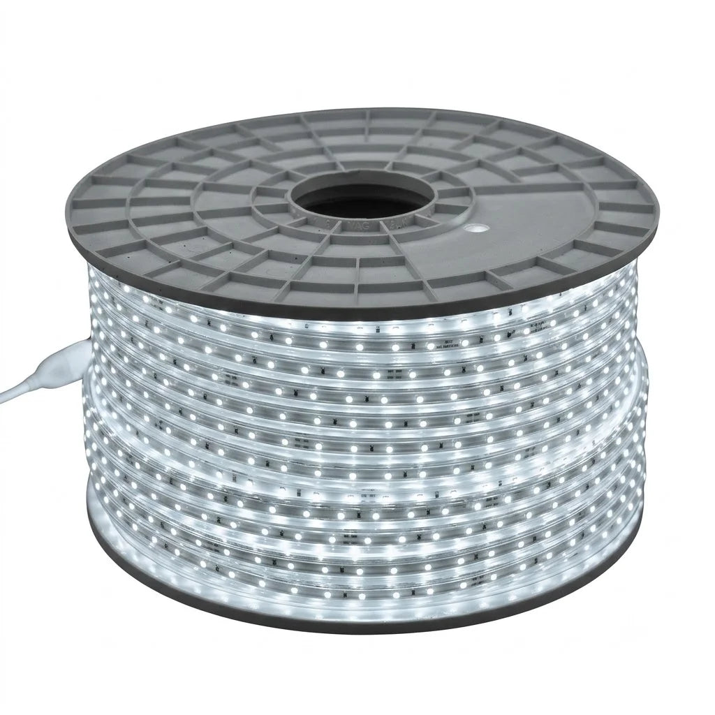 Cinta LED 9.5W/M 220V Luz Fría IP65 por Mtr Wellmax