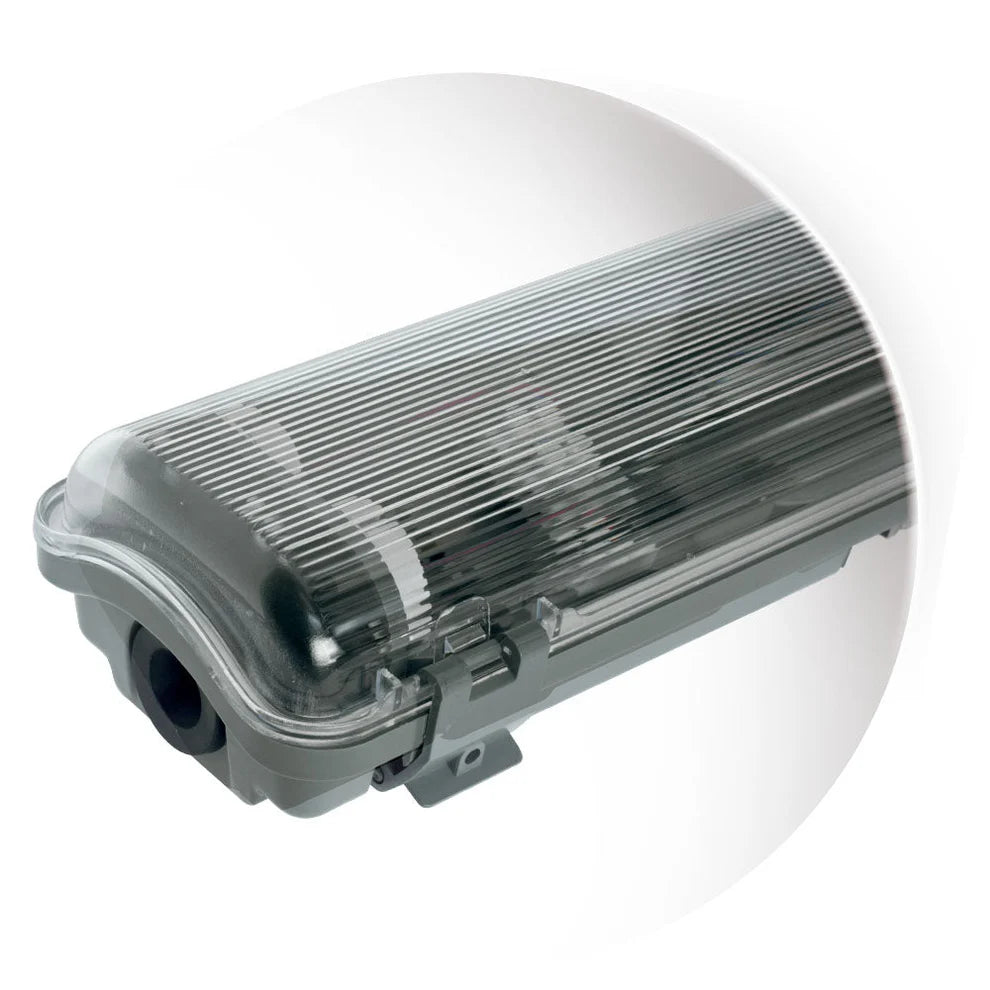 Equipo Estanco para Tubo LED 2x18W 1200mm sin T Lumex