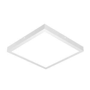 Panel LED Backlight Sobrepuesto Cuadrado 50W Luz Fría 6500K Blanco Verlux