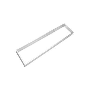 Marco PVC Blanco para Sobreponer Panel LED 300x1200x50mm Vellmax