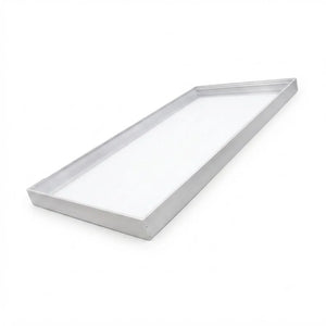 Marco PVC Blanco para Sobreponer Panel LED 603x1203x65mm Vellmax