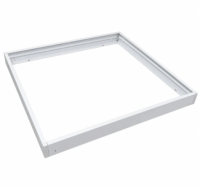 Marco PVC Blanco para Sobreponer Panel LED 600x600x50mm Vellmax