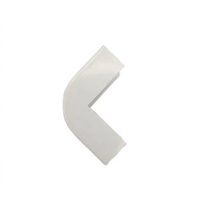 Curva Exterior Canaleta Pvc 20X10Mm Blanca