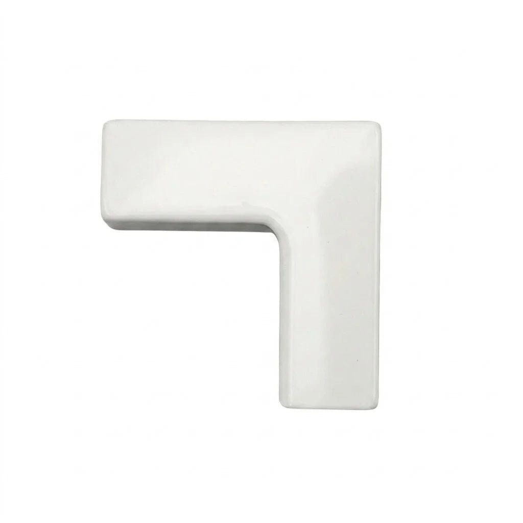 Curva Interior Canaleta Pvc 20X10Mm Blanca