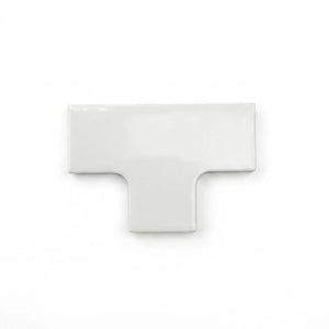 Conexión T Para Canaleta Pvc 20X10Mm Blanca