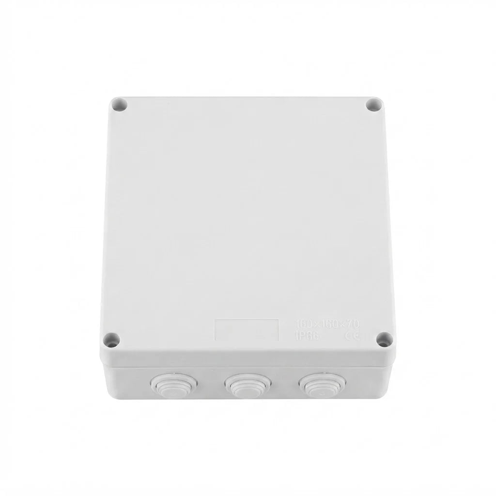 Caja Estanca 150x150x70mm PVC IP65 con 12 Conos Winelec