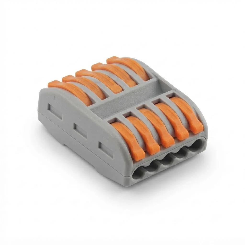 Conector Rapido Doble Fila 5P 0,8-4mm2 32A Winelec