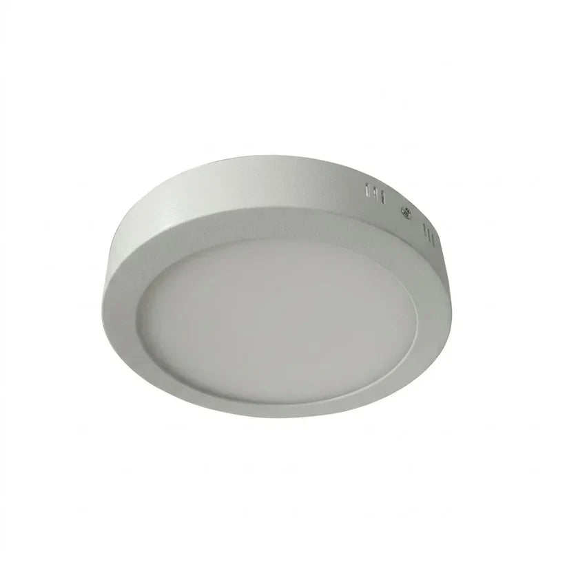 Panel LED Sobrepuesto Redondo 12W Luz Fría 6500K Lumex
