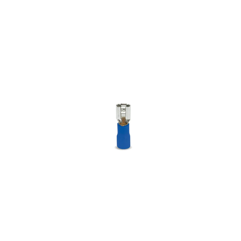 Terminal Hembra Media Aislado Azul 14-16AWG Bolsa 50Un Lexo