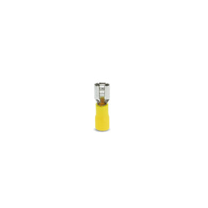 Terminal Hembra Media Aislado Amarillo 10-12AWG Bolsa 50Un Lexo