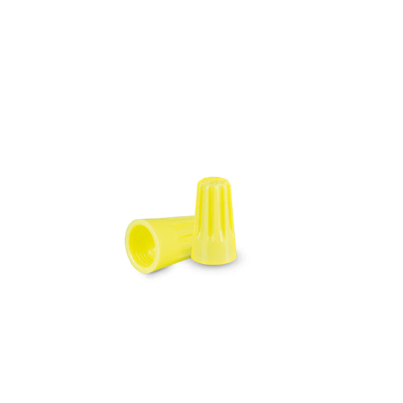 Conector Cónico Amarillo UL-44 8-22 Awg Bl 50 Und Lexo