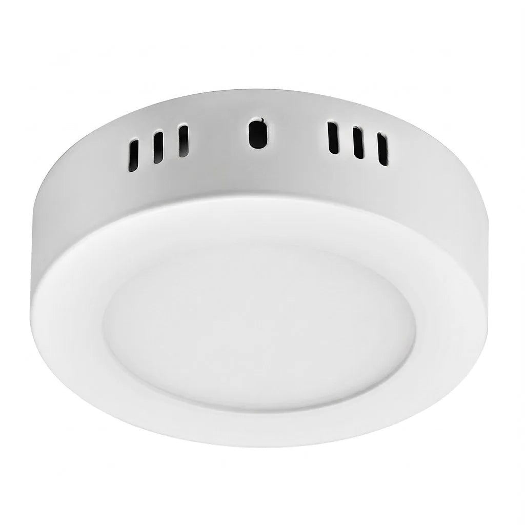 Panel LED Sobrepuesto Redondo 18W Luz Fría 6000K Megabright