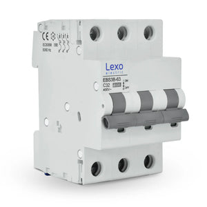 Interruptor Automatico 3X32 A C 10 KA Lexo