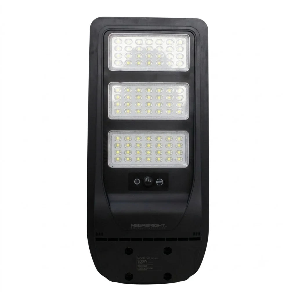 Luminaria LED Solar Brisa 200W Luz Fría 6500K Panel Integrado Megabright