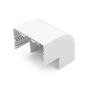 Curva Exterior Para Canaleta Pvc 100X50Mm Blanca