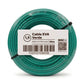 Cable Libre de Halógeno 1,5 mm² Verde H07Z1-K Rollo 50 m Ecocables