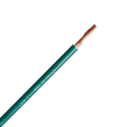 Cable Libre de Halógeno 1,5 mm² Verde H07Z1-K Rollo 50 m Ecocables