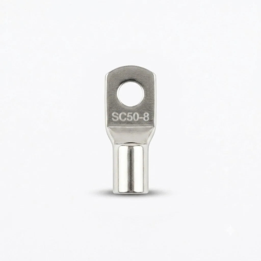Terminal Compresión 1/0AWG - 50mm Perforacion 8mm