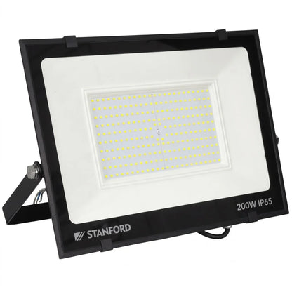 Proyector LED Slim Negro 200W Luz Fria Ip65 Stanford