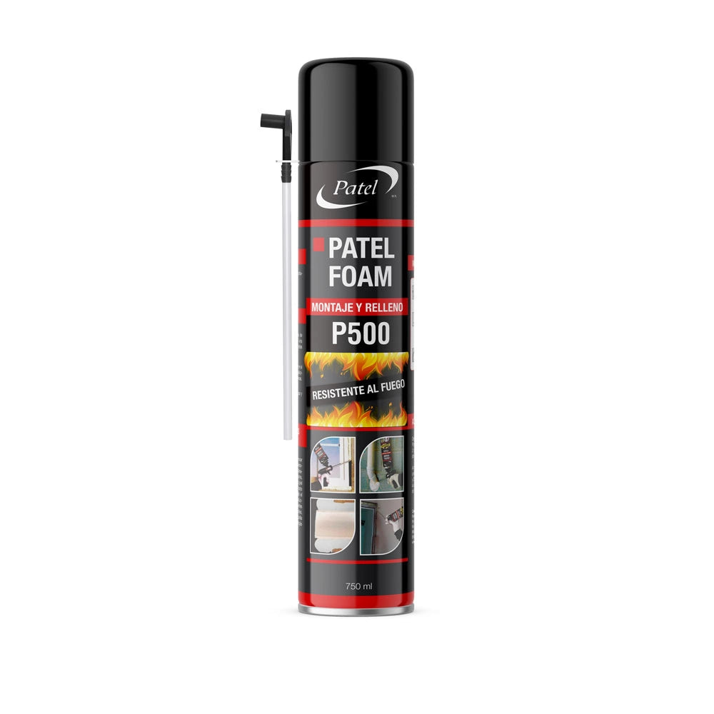 Espuma P500 Poliuretano Ignífuga 750ml Patel