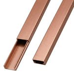 Canaleta PVC 20x10x2000mm Color Madera Kalop