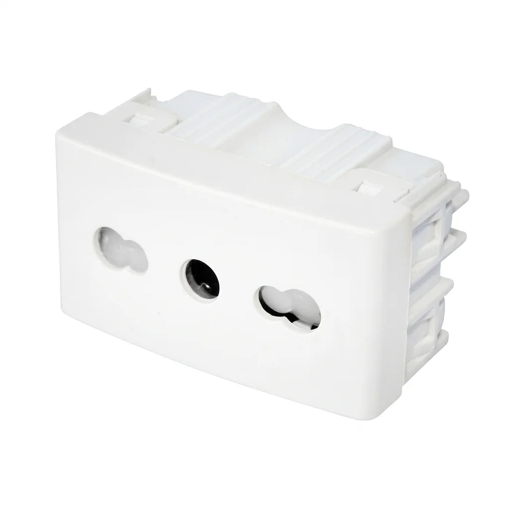 Modulo Hembra 2B+T Blanco 10-16 A 250 V Kalop