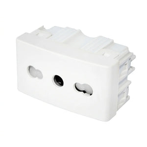 Modulo Hembra 2B+T Blanco 10-16 A 250 V Kalop